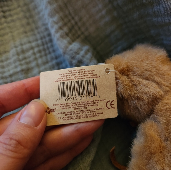 Teddy bear made by russ - Picture 6 of 8